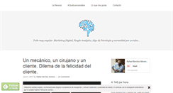 Desktop Screenshot of benitezrafa.es