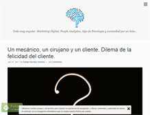 Tablet Screenshot of benitezrafa.es
